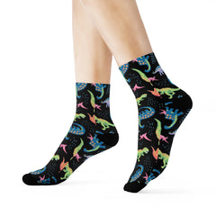 Cute Cartoon Dinosaur Socks – Rawr-some Style for Your Feet