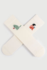 Little Besties Socks – Kid & Pup Sticker Style Duo
