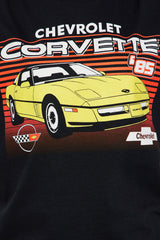 Chevrolet Corvette ’85 Graphic T-Shirt – Retro Car Print Oversized Tee