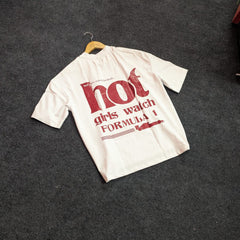 Hot Girls Watch Formula 1 Oversized T-Shirt – Bold Racing Fan Statement Tee