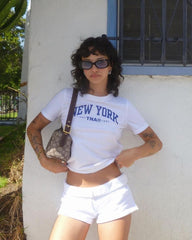 New York City Crop T-Shirt – Bold Graphic Street Style Tee