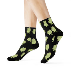 Thicc Frog Vibes Only – Cute-Ass Amphibian Socks