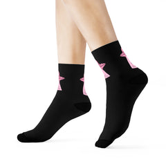 Alien Abduction Cat Socks – Quirky & Cosmic Fun for Your Feet
