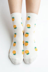 Pineapple Paradise Socks – Fresh, Fun & Tropical Vibes