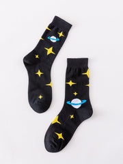Space Mood Socks – Minimal Cosmic Vibes in Every Step