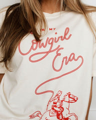 Cowgirls’ Era Oversized T-Shirt – Western Feminine Graphic Tee