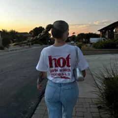 Hot Girls Watch Formula 1 Oversized T-Shirt – Bold Racing Fan Statement Tee