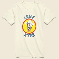 Lone Star Cowboy Skull T-Shirt – Western Dead Face Graphic Tee