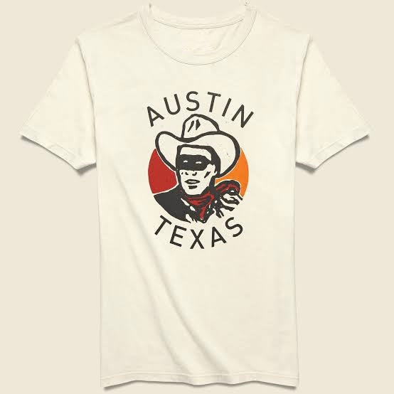 Austin Texas Cowboy Graphic T-Shirt – Vintage Western-Inspired Tee