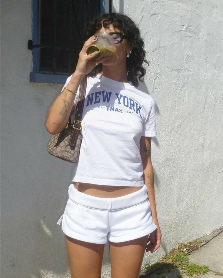 New York City Crop T-Shirt – Bold Graphic Street Style Tee
